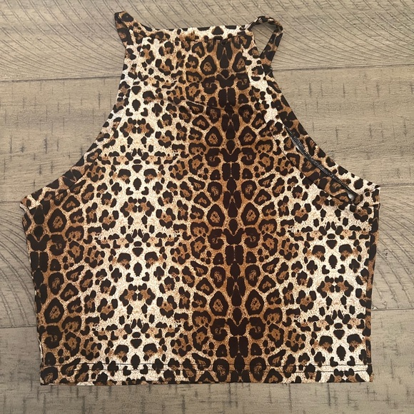 Zaful Tops - Cheetah tank top
